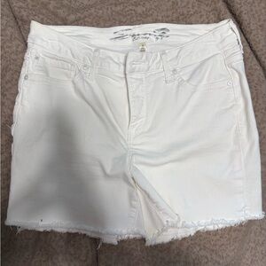 BONGO White Jean Shorts for Women